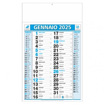Calendario Olandese da parete 29x47 12 fogli